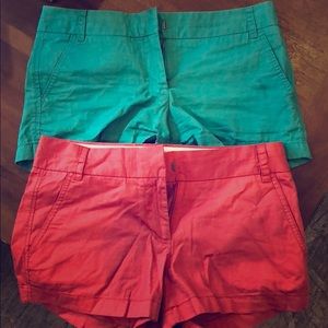 J crew shorts